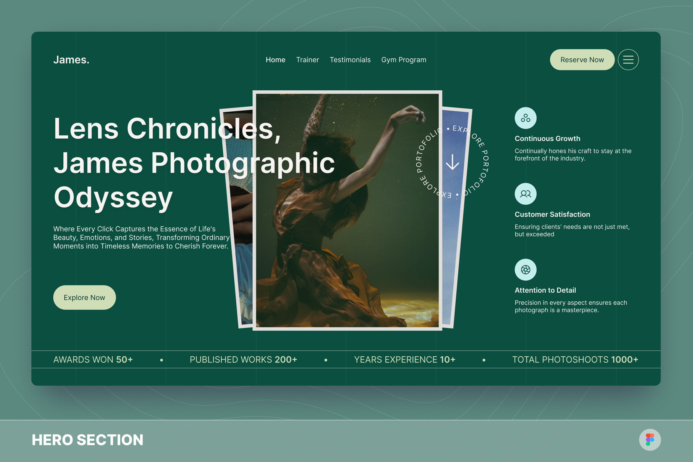 Photography Portfolio Hero