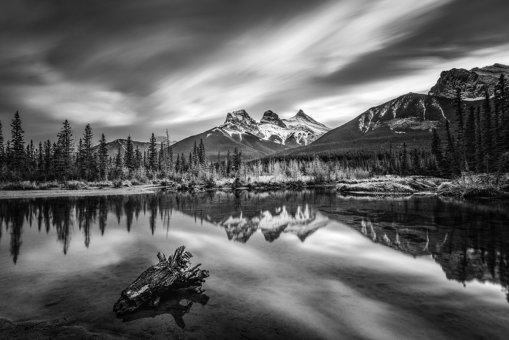 Black And White Photography Mountains